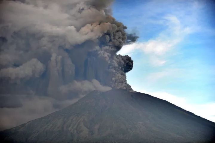 巴厘岛火山爆发最新消息